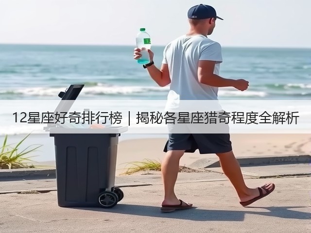 12星座好奇排行榜｜揭秘各星座猎奇程度全解析(图1)