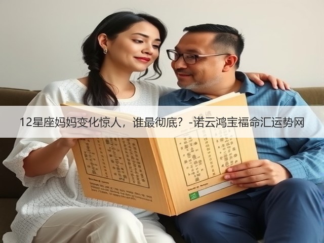 12星座妈妈变化惊人,谁最彻底?-诺云鸿宝福命汇运势网(图3) 12星座妈妈变化惊人,谁最彻底?-诺云鸿宝福命汇运势网(图3)