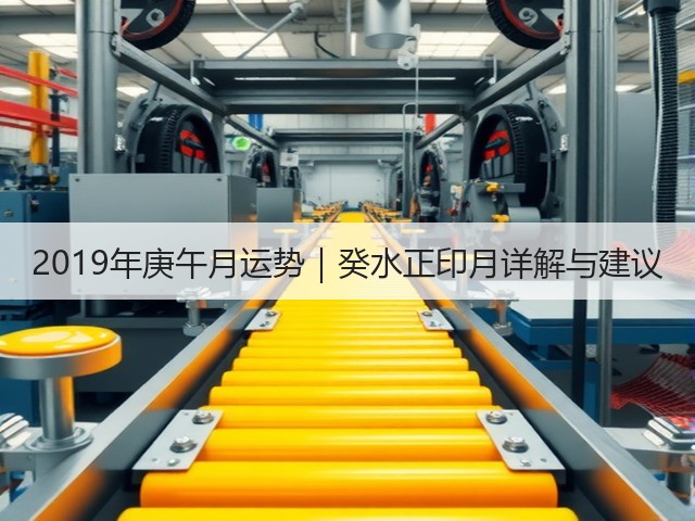 2019年庚午月运势|癸水正印月详解与建议(图1) 2019年庚午月运势|癸水正印月详解与建议(图1)
