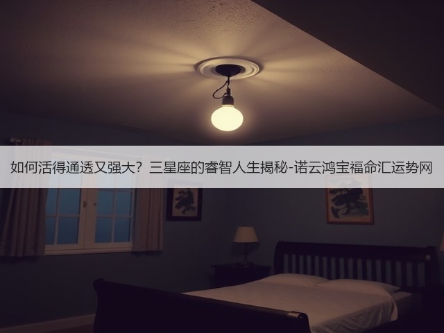 如何活得通透又强大?三星座的睿智人生揭秘-诺云鸿宝福命汇运势网(图1) 如何活得通透又强大?三星座的睿智人生揭秘-诺云鸿宝福命汇运势网(图1)