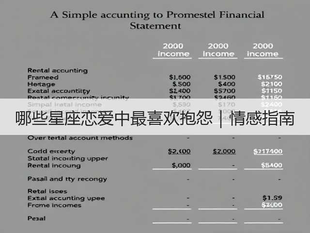 哪些星座恋爱中最喜欢抱怨｜情感指南(图3)