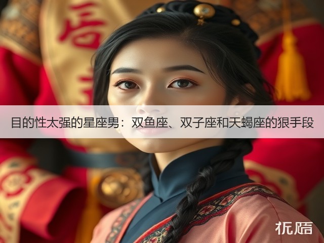 目的性太强的星座男:双鱼座、双子座和天蝎座的狠手段(图3) 目的性太强的星座男:双鱼座、双子座和天蝎座的狠手段(图3)