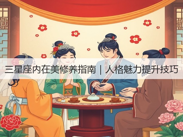 三星座内在美修养指南|人格魅力提升技巧(图1) 三星座内在美修养指南|人格魅力提升技巧(图1)