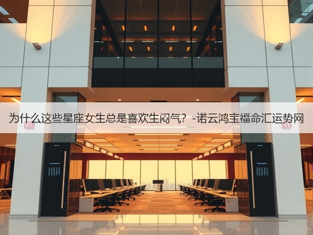为什么这些星座女生总是喜欢生闷气？-诺云鸿宝福命汇运势网(图1)