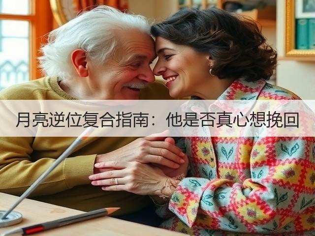 月亮逆位复合指南：他是否真心想挽回(图1)