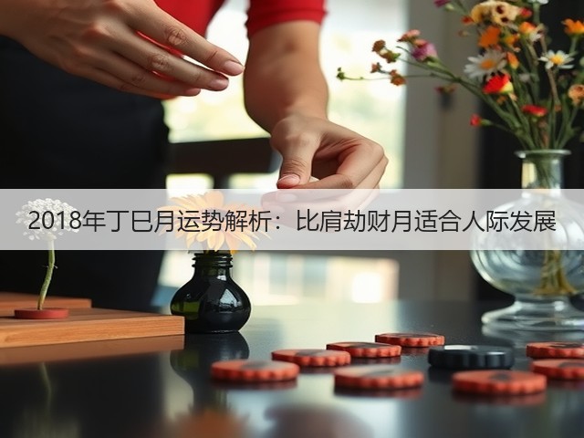 2018年丁巳月运势解析:比肩劫财月适合人际发展(图1) 2018年丁巳月运势解析:比肩劫财月适合人际发展(图1)
