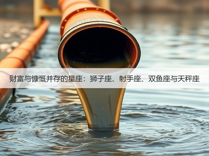 财富与慷慨并存的星座：狮子座、射手座、双鱼座与天秤座