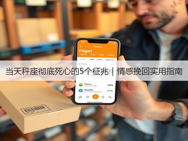 当天秤座彻底死心的5个征兆｜情感挽回实用指南(图3)