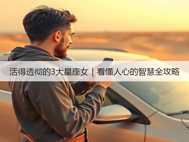 活得透彻的3大星座女｜看懂人心的智慧全攻略(图1)