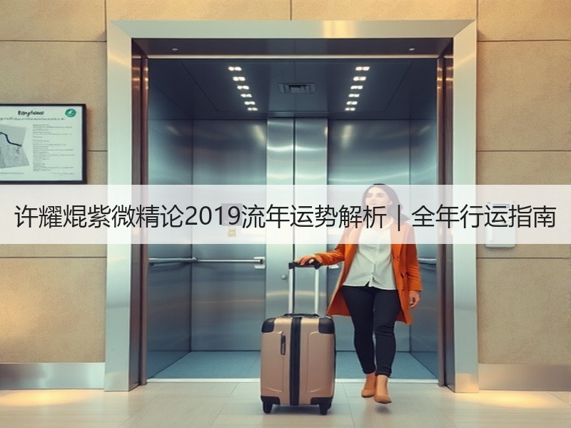 许耀焜紫微精论2019流年运势解析｜全年行运指南