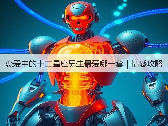 恋爱中的十二星座男生最爱哪一套｜情感攻略(图1)