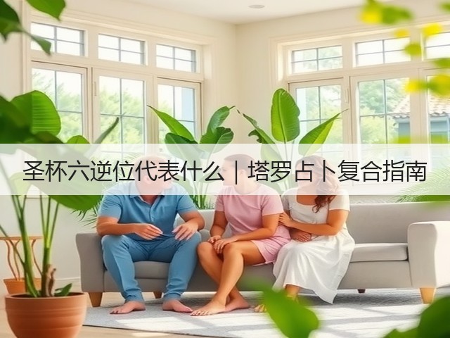 圣杯六逆位代表什么｜塔罗占卜复合指南(图3)