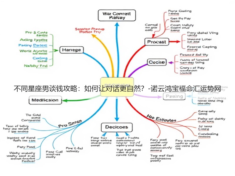 不同星座男谈钱攻略：如何让对话更自然？-诺云鸿宝福命汇运势网