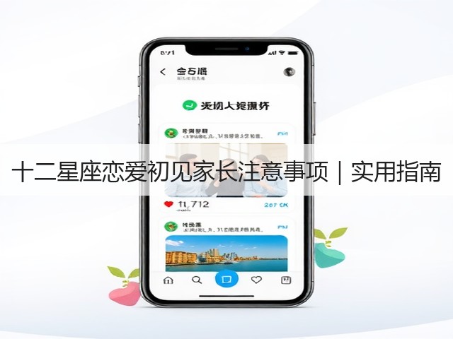 十二星座恋爱初见家长注意事项｜实用指南(图1)