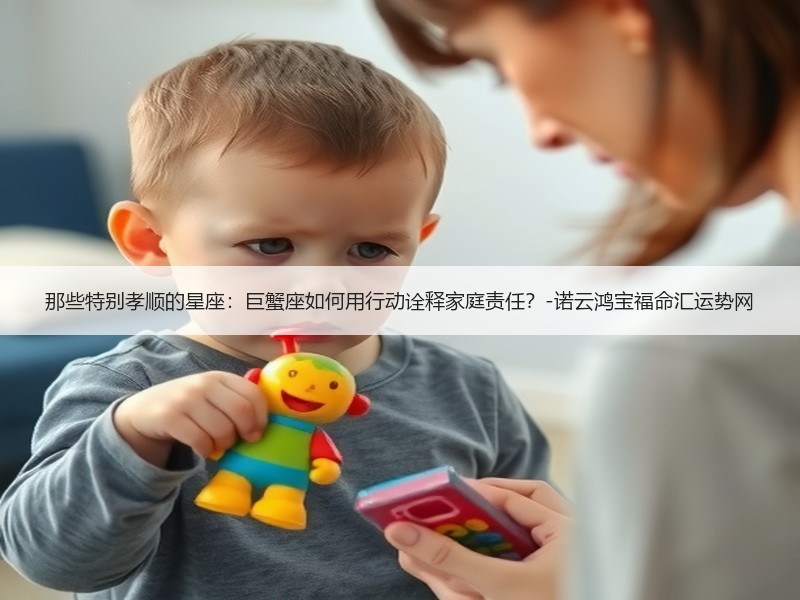 那些特别孝顺的星座：巨蟹座如何用行动诠释家庭责任？-诺云鸿宝福命汇运势网