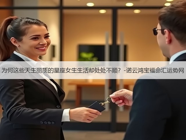 为何这些天生丽质的星座女生生活却处处不顺？-诺云鸿宝福命汇运势网(图1)