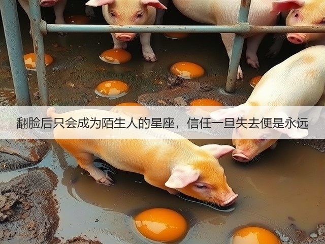 翻脸后只会成为陌生人的星座,信任一旦失去便是永远(图2) 翻脸后只会成为陌生人的星座,信任一旦失去便是永远(图2)