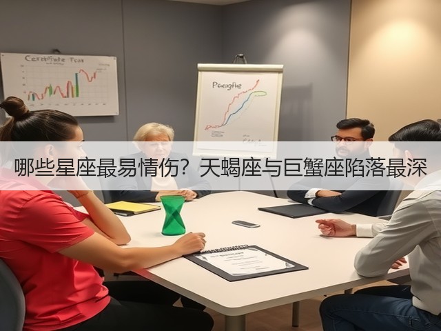 哪些星座最易情伤？天蝎座与巨蟹座陷落最深(图1)