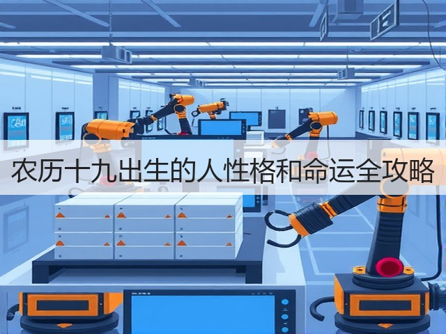 农历十九出生的人性格和命运全攻略(图2)