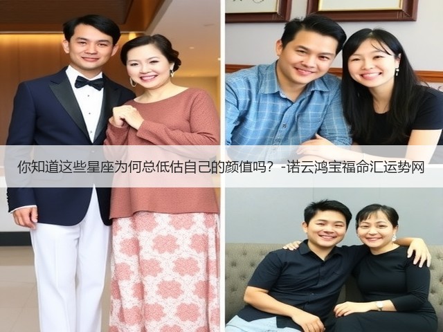 你知道这些星座为何总低估自己的颜值吗？-诺云鸿宝福命汇运势网(图1)