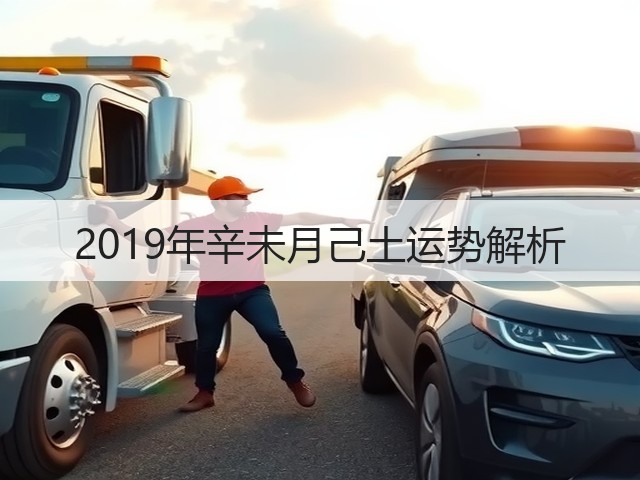2019年辛未月己土运势解析(图1)