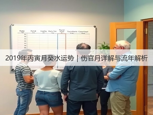 2019年丙寅月癸水运势｜伤官月详解与流年解析(图3)