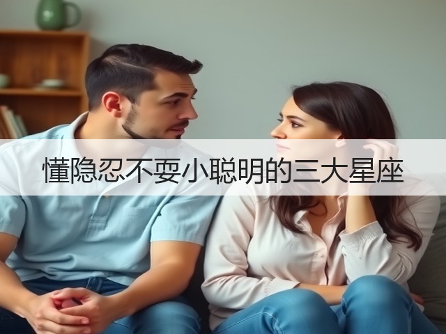 懂隐忍不耍小聪明的三大星座(图2) 懂隐忍不耍小聪明的三大星座(图2)