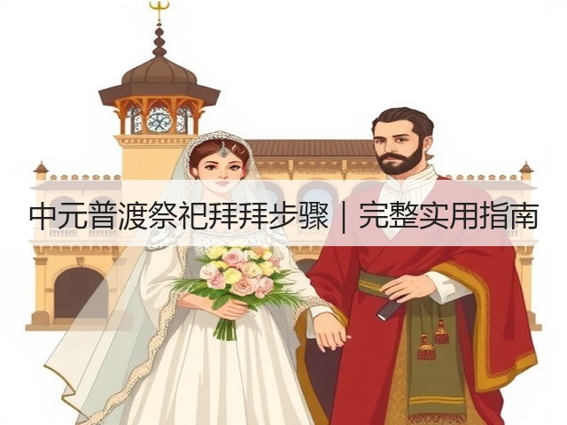 中元普渡祭祀拜拜步骤|完整实用指南(图3) 中元普渡祭祀拜拜步骤|完整实用指南(图3)
