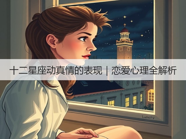 十二星座动真情的表现|恋爱心理全解析(图2) 十二星座动真情的表现|恋爱心理全解析(图2)