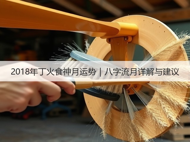 2018年丁火食神月运势|八字流月详解与建议(图3) 2018年丁火食神月运势|八字流月详解与建议(图3)