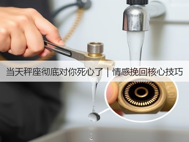 当天秤座彻底对你死心了|情感挽回核心技巧(图1) 当天秤座彻底对你死心了|情感挽回核心技巧(图1)