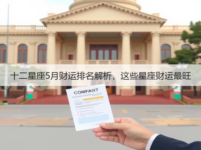 十二星座5月财运排名解析,这些星座财运最旺(图3) 十二星座5月财运排名解析,这些星座财运最旺(图3)
