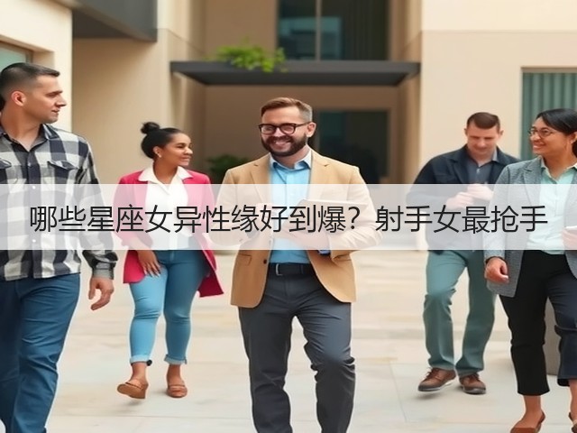 哪些星座女异性缘好到爆?射手女最抢手(图3) 哪些星座女异性缘好到爆?射手女最抢手(图3)