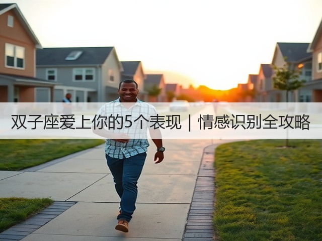 双子座爱上你的5个表现|情感识别全攻略(图2) 双子座爱上你的5个表现|情感识别全攻略(图2)