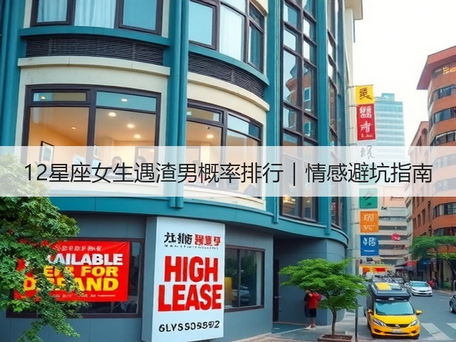 12星座女生遇渣男概率排行|情感避坑指南(图1) 12星座女生遇渣男概率排行|情感避坑指南(图1)