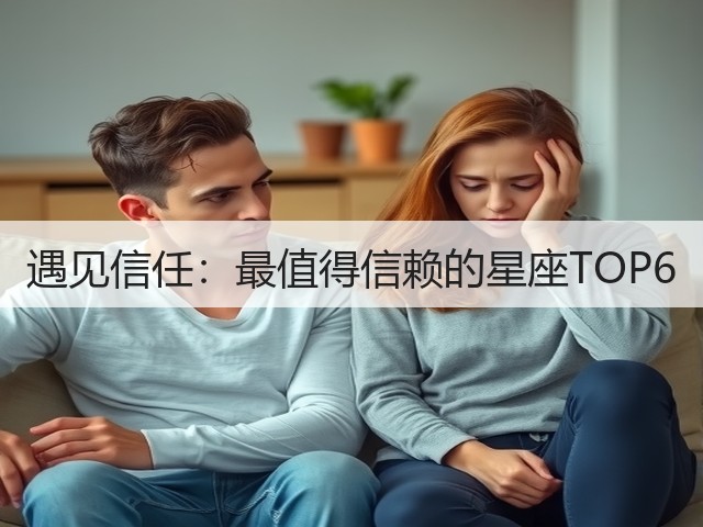 遇见信任:最值得信赖的星座TOP6(图2) 遇见信任:最值得信赖的星座TOP6(图2)