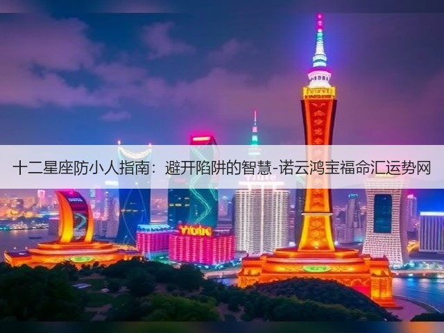 十二星座防小人指南：避开陷阱的智慧-诺云鸿宝福命汇运势网(图3)