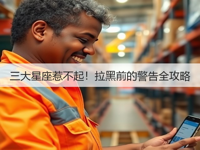三大星座惹不起!拉黑前的警告全攻略(图2) 三大星座惹不起!拉黑前的警告全攻略(图2)