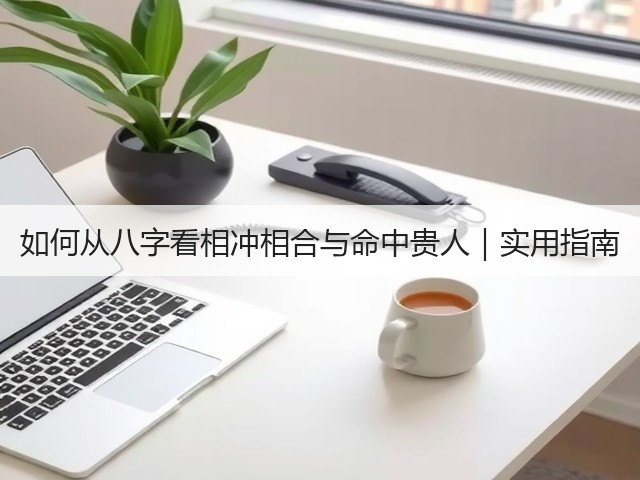 如何从八字看相冲相合与命中贵人｜实用指南(图3)