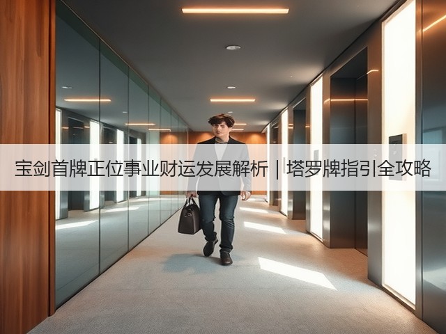 宝剑首牌正位事业财运发展解析|塔罗牌指引全攻略(图3) 宝剑首牌正位事业财运发展解析|塔罗牌指引全攻略(图3)