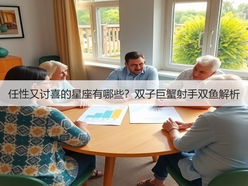 任性又讨喜的星座有哪些？双子巨蟹射手双鱼解析