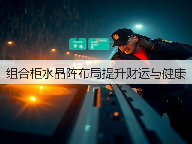 组合柜水晶阵布局提升财运与健康(图1)