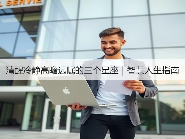 清醒冷静高瞻远瞩的三个星座｜智慧人生指南(图3)