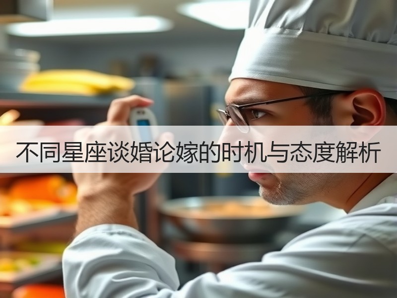 不同星座谈婚论嫁的时机与态度解析