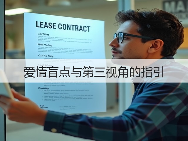 爱情盲点与第三视角的指引(图1) 爱情盲点与第三视角的指引(图1)