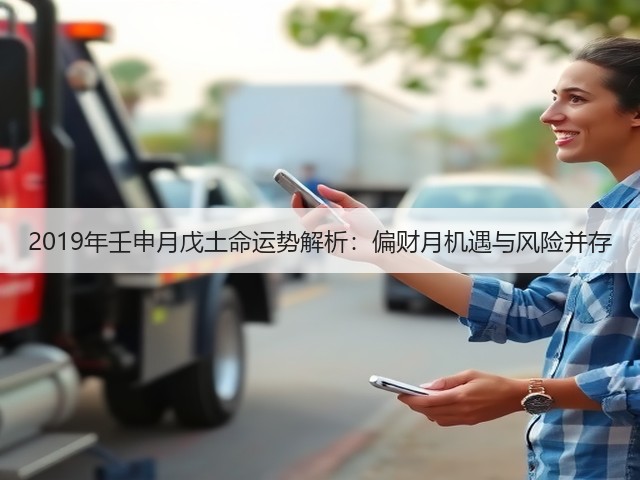 2019年壬申月戊土命运势解析:偏财月机遇与风险并存(图2) 2019年壬申月戊土命运势解析:偏财月机遇与风险并存(图2)