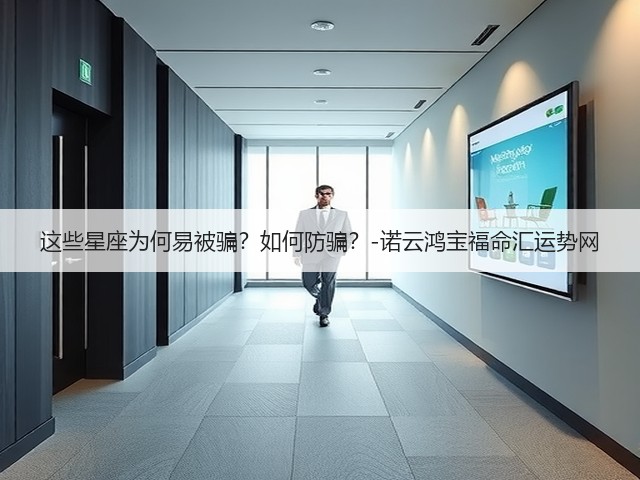 这些星座为何易被骗?如何防骗?-诺云鸿宝福命汇运势网(图1) 这些星座为何易被骗?如何防骗?-诺云鸿宝福命汇运势网(图1)