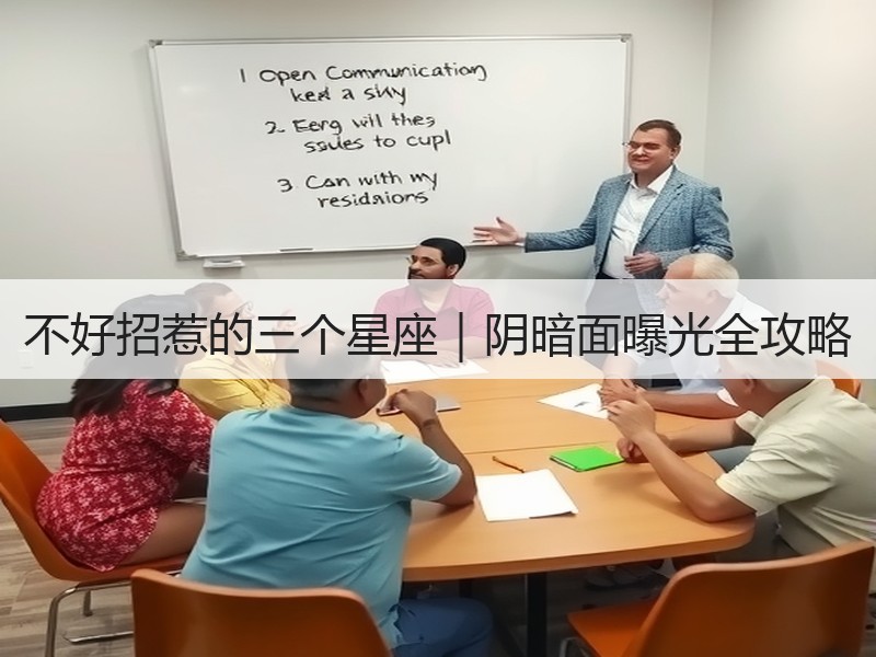 不好招惹的三个星座｜阴暗面曝光全攻略