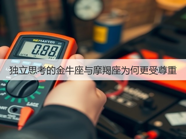 独立思考的金牛座与摩羯座为何更受尊重(图2) 独立思考的金牛座与摩羯座为何更受尊重(图2)