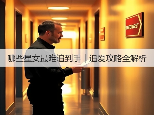 哪些星女最难追到手｜追爱攻略全解析(图1)